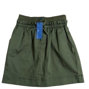 Habitual girl Skirts Women’s Green Stretch with Pockets Size 16 Elastic Waist